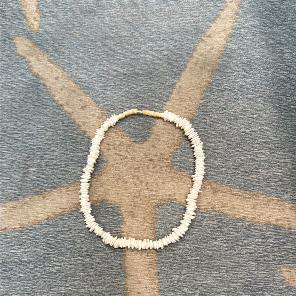 Elegant White Pukka Shell Necklace